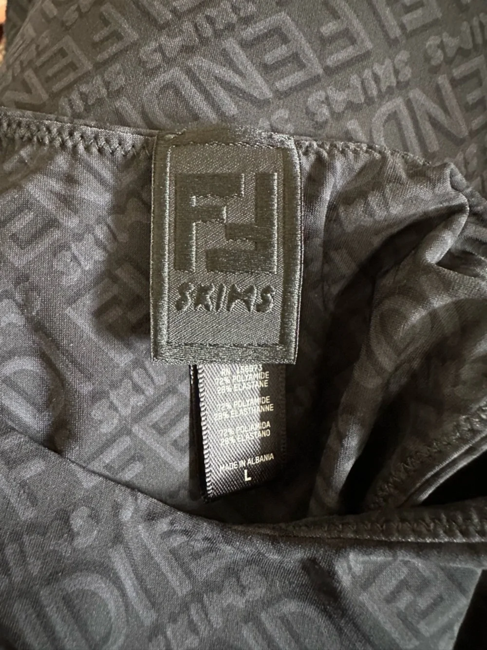 Fendi x SKIMS High Neck Bodysuit Size L - Picture 6 of 6